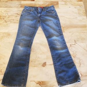 Levi superlow stretch 518 boot cut jeans